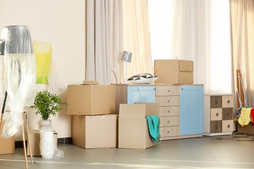Office relocation team planning a business move in Stepney