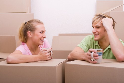 Commercial moving team planning a business relocation in Stepney