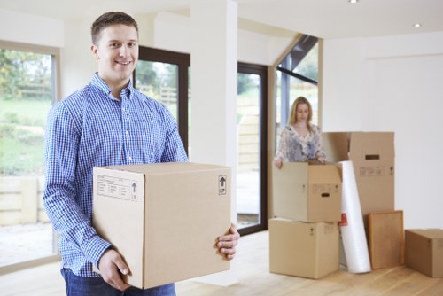 Stepney flats and apartment access suited for moving van service