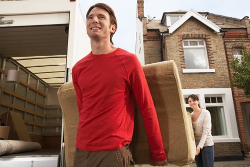 Careful packing and loading for a house removal in Stepney